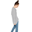 Zara OVERSIZED SHIRT White Navy