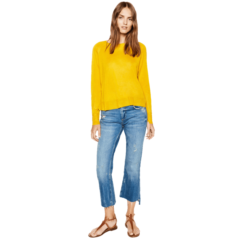 Zara SWEATER WITH SIDE SLITS