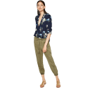 Zara ZIPPED JOGGING TROUSERS