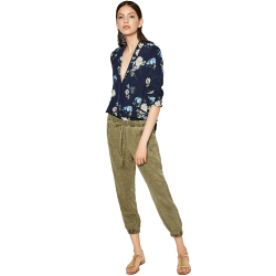 Zara ZIPPED JOGGING TROUSERS
