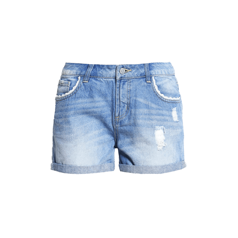 Vicki Straight Jeans Shorts