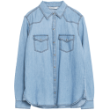 Zara BASIC DENIM SHIRT