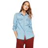Zara BASIC DENIM SHIRT