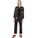 Zara BOMBER JACKET WITH PATCHES
