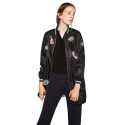 Zara BOMBER JACKET WITH PATCHES