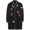 Zara BOMBER JACKET WITH PATCHES