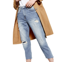 Zara MID-RISE CIGARETTE JEANS