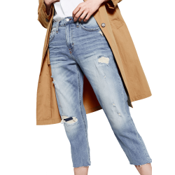 Zara MID-RISE CIGARETTE JEANS