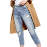 Zara MID-RISE CIGARETTE JEANS